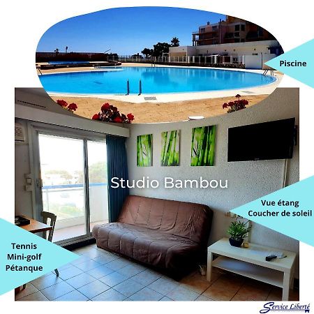 Studio Bambou - Piscine - Acces Direct A La Plage - Lydia Playa Apartment Le Barcarès Exterior foto